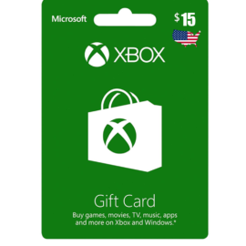Xbox 15 USD Gift Card (United States) - Digital Key